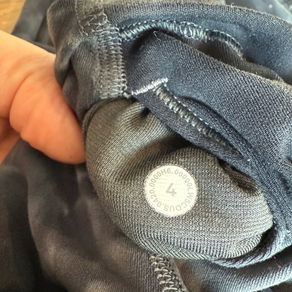 Lululemon Athletica Charcoal tie-dye Leggings - Picture 2 of 3